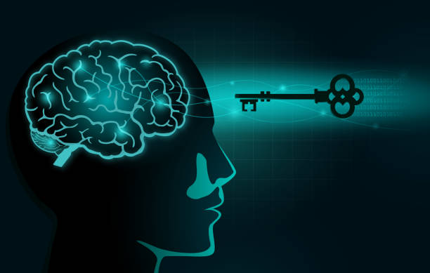 This picture represents the unlocking process of the mind