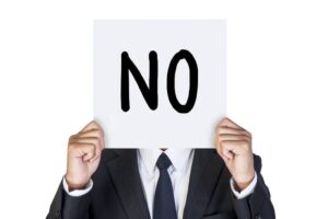 how to say no